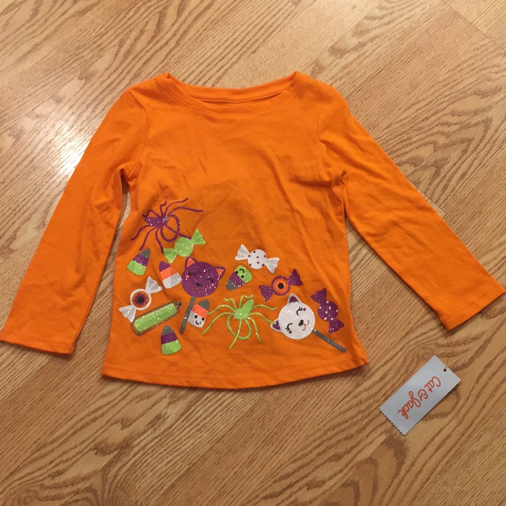 🆕 Cat & Jack Halloween unisex toddler graphic tee